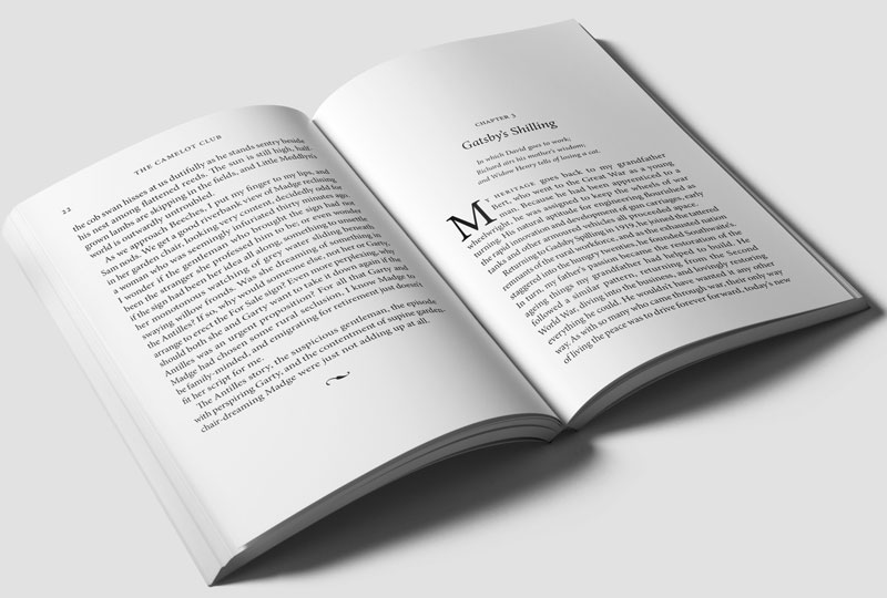 typesetting paperback service