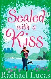 Romance book cover with interesting font